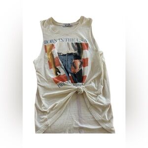 Anthropologie Bruce Springsteen Tank